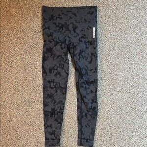 Gymshark Gray Camo Leggings